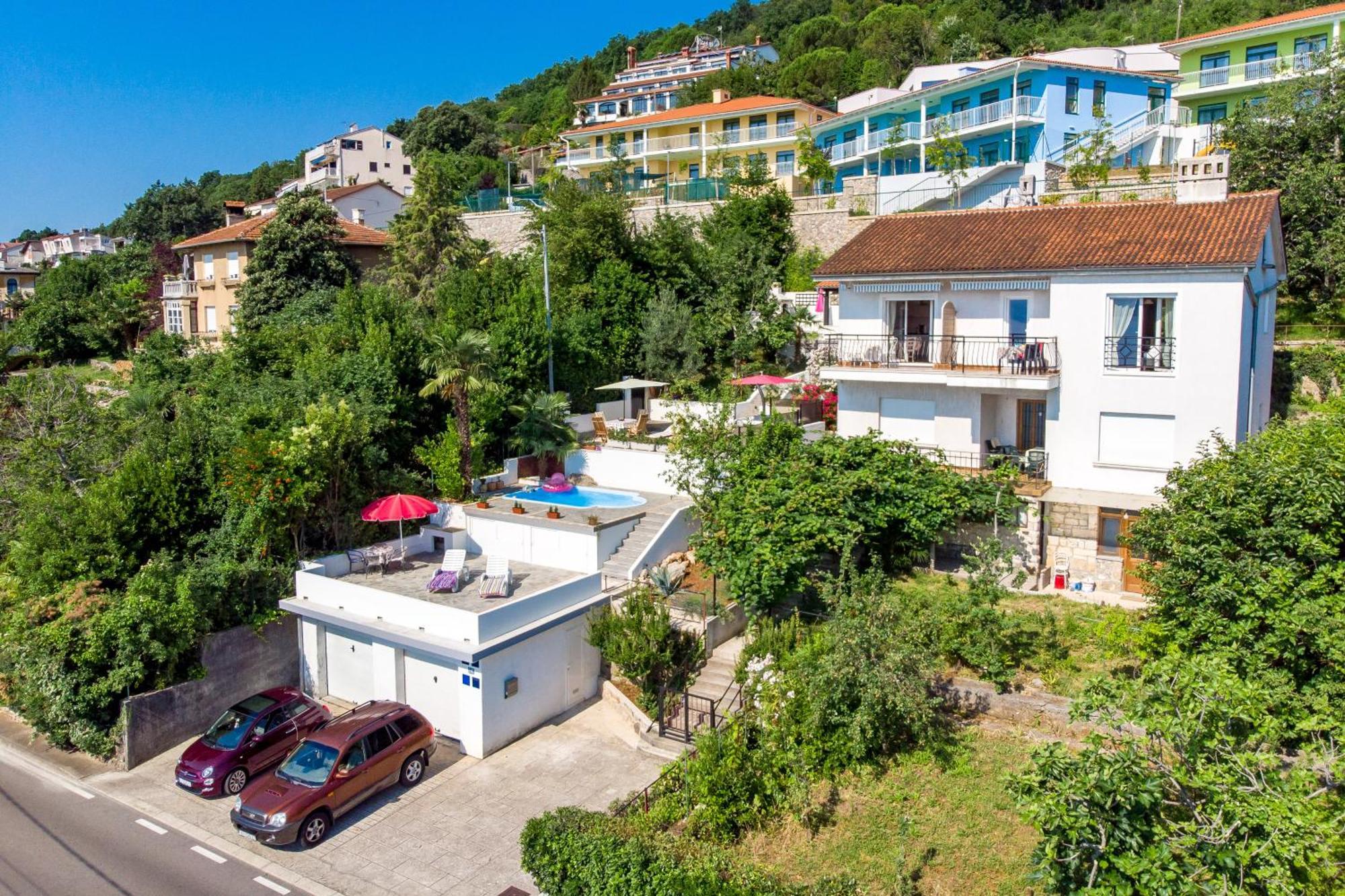 Apartmani Hrvatin أوباتيا المظهر الخارجي الصورة