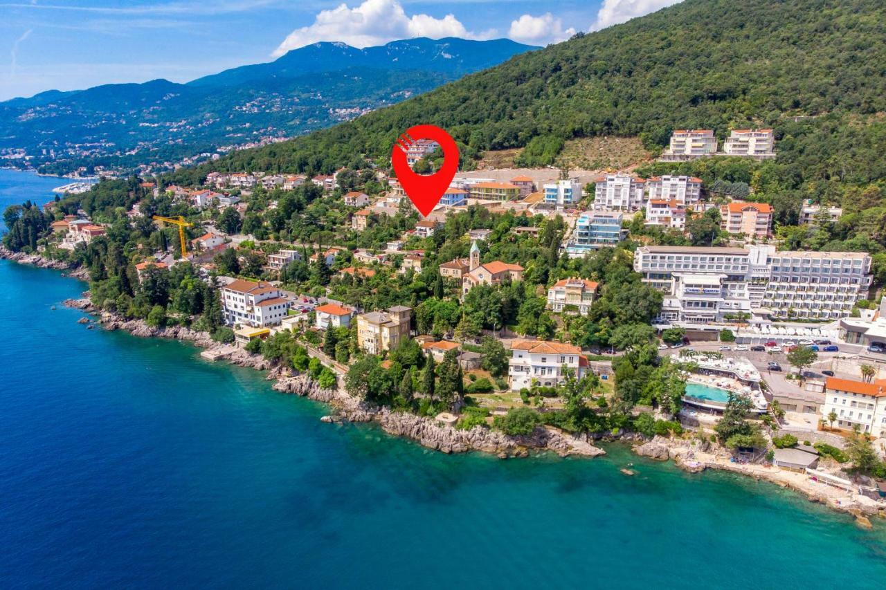 Apartmani Hrvatin أوباتيا المظهر الخارجي الصورة